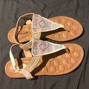 Forever brand size 8 sandals
